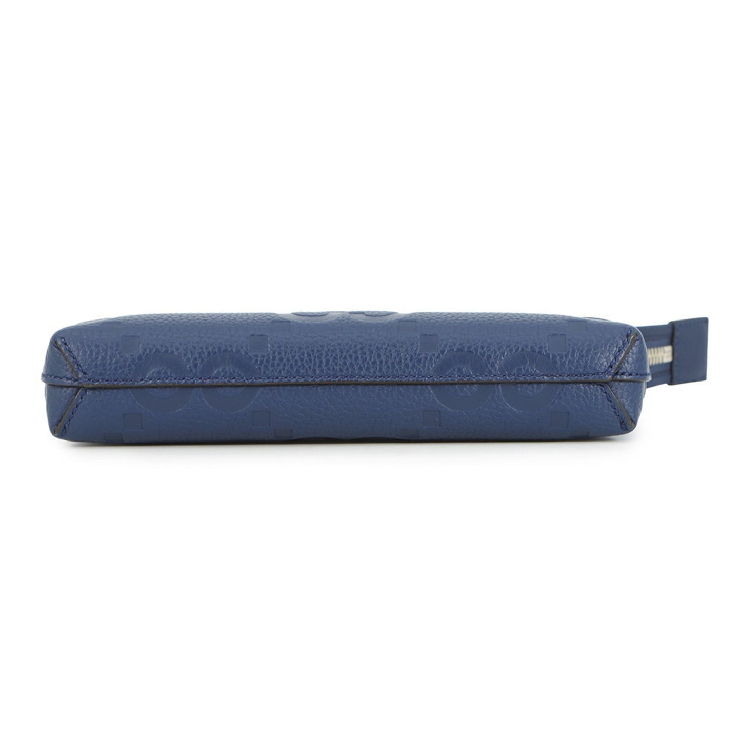 Gucci Navy Leather Clutch Bag Messenger Bag Shoulder Bag ( )