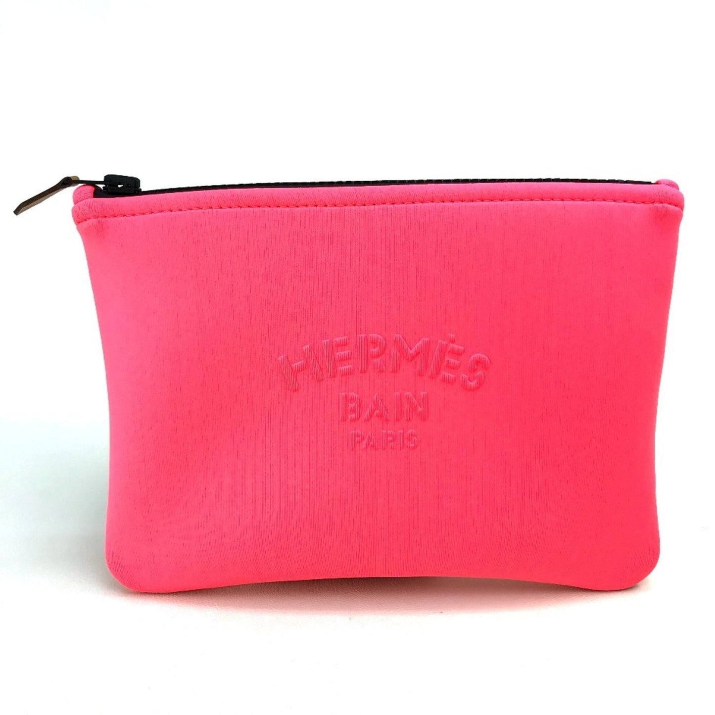 Hermes Kara Light Pink Polyamide Pouch ( )