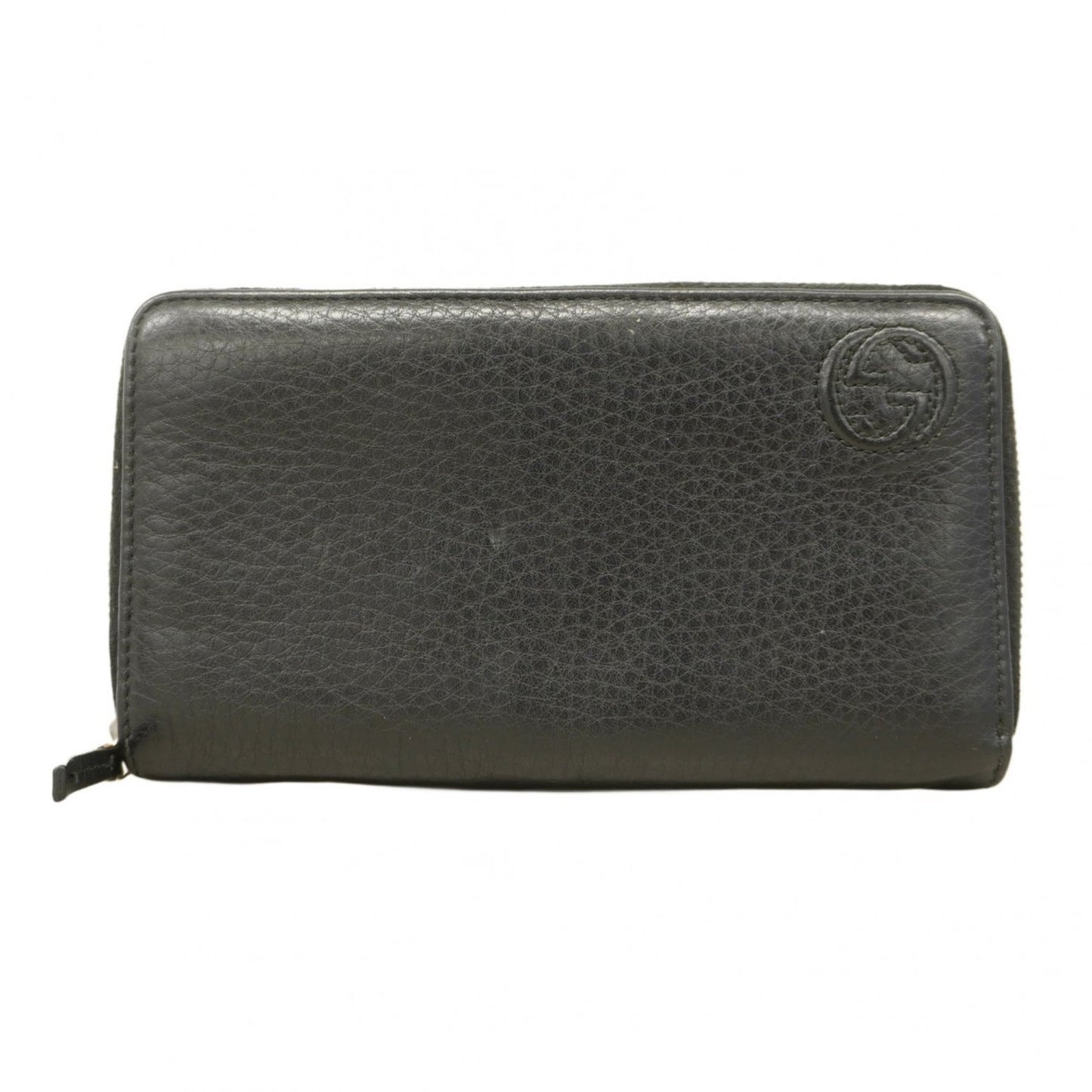 Gucci Black Leather Long Wallet (Bi-Fold) ( )