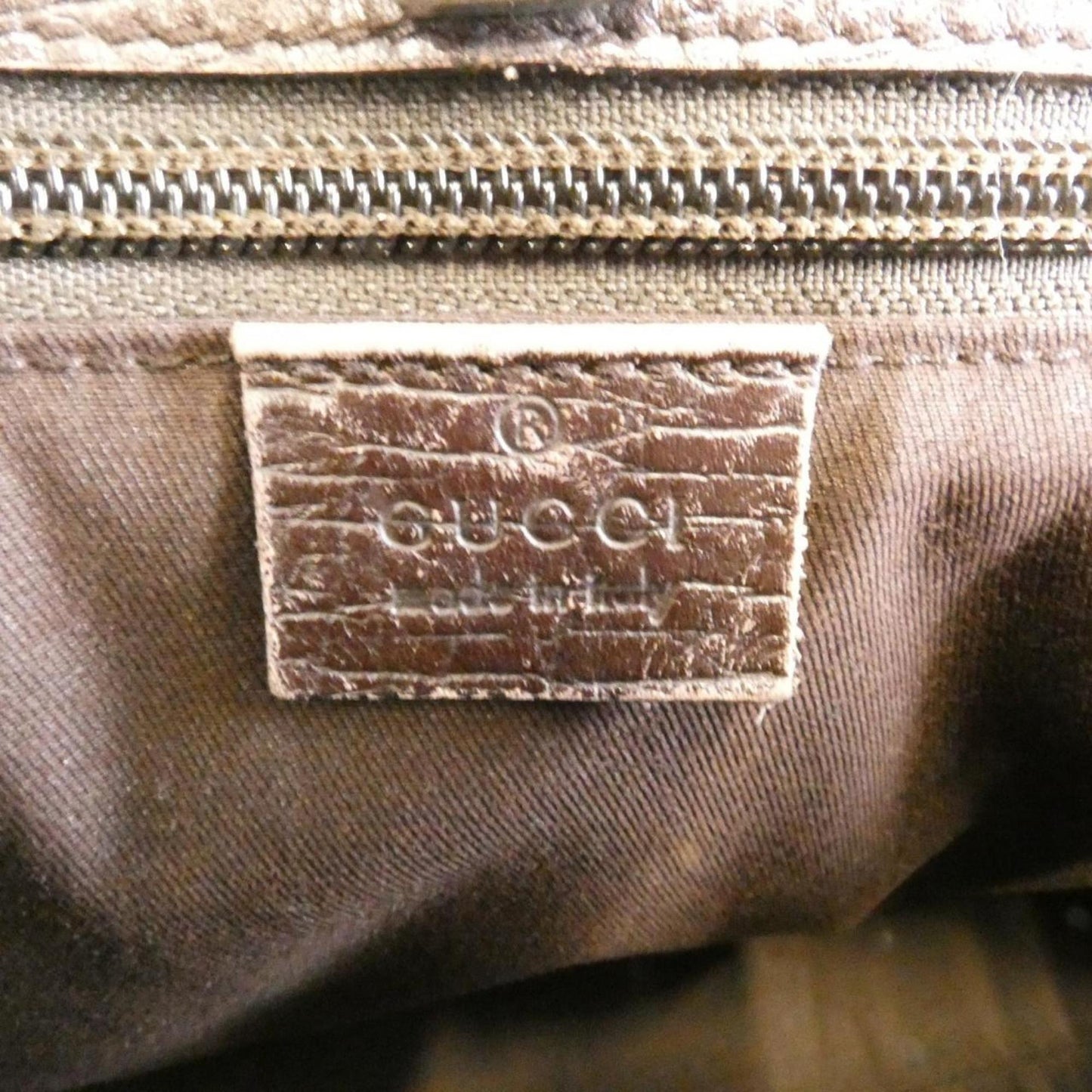 Gucci Beige Brown Gg Plus Handbag Tote Bag ( )