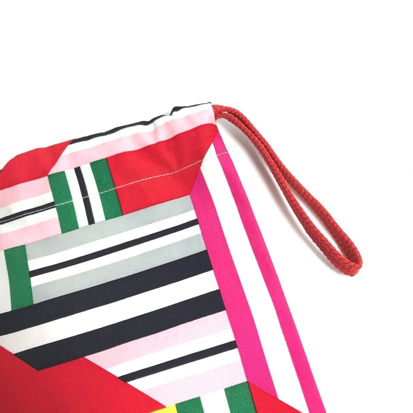 Hermes Multi-Color Silk Pouch ( )