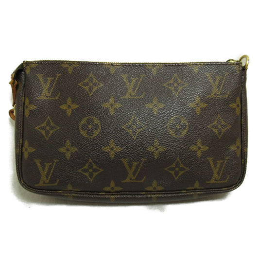 LOUIS VUITTON Pochette Accessoires Brown Monogram PVC coated canvas Clutch