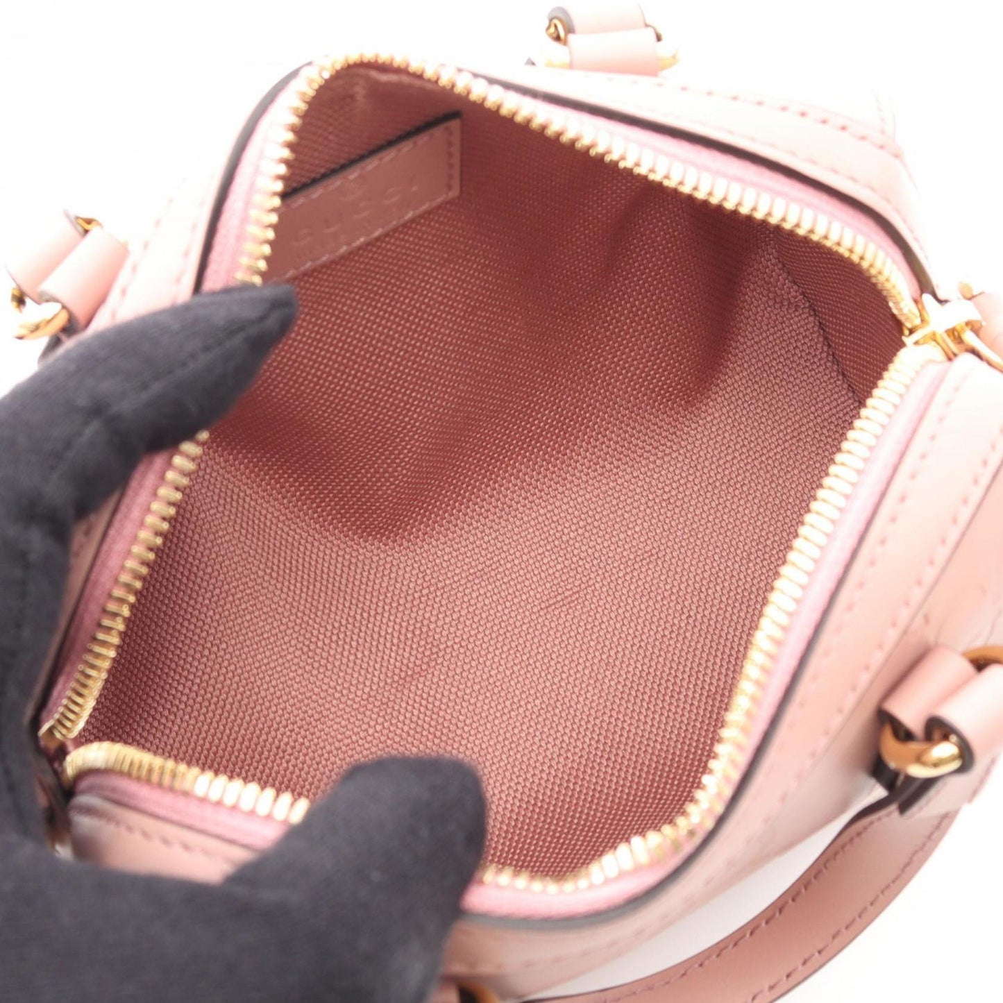 Gucci Pink Leather Handbag ( )
