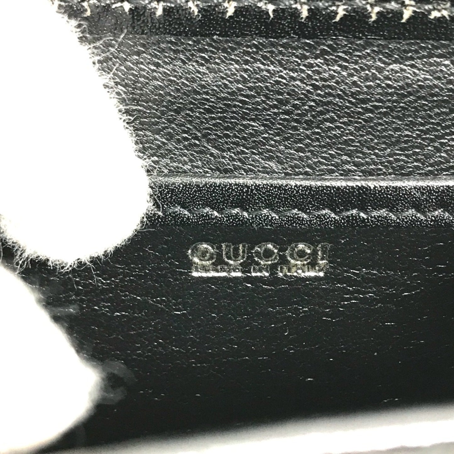 Gucci Black Leather Shoulder Bag ( )