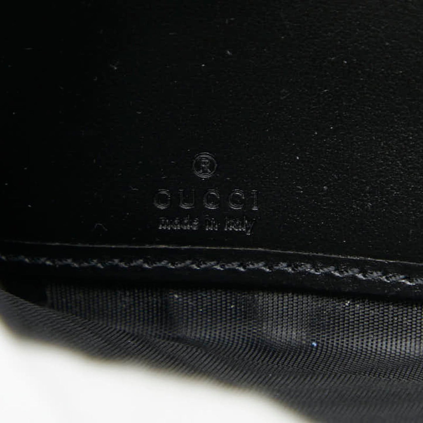 Gucci Black Leather Long Wallet (Bi-Fold) ( )