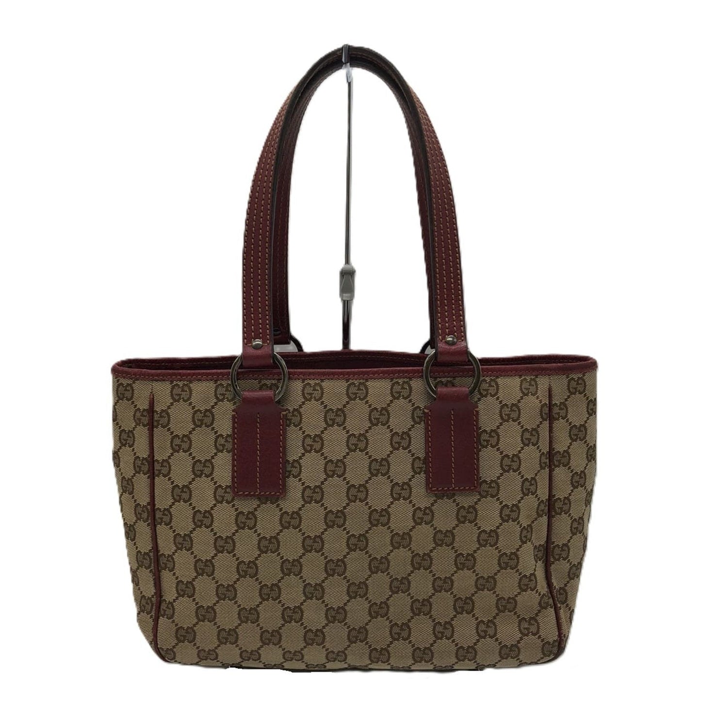 Gucci Gg Canvas Brown Gg Canvas Handbag Tote Bag ( )