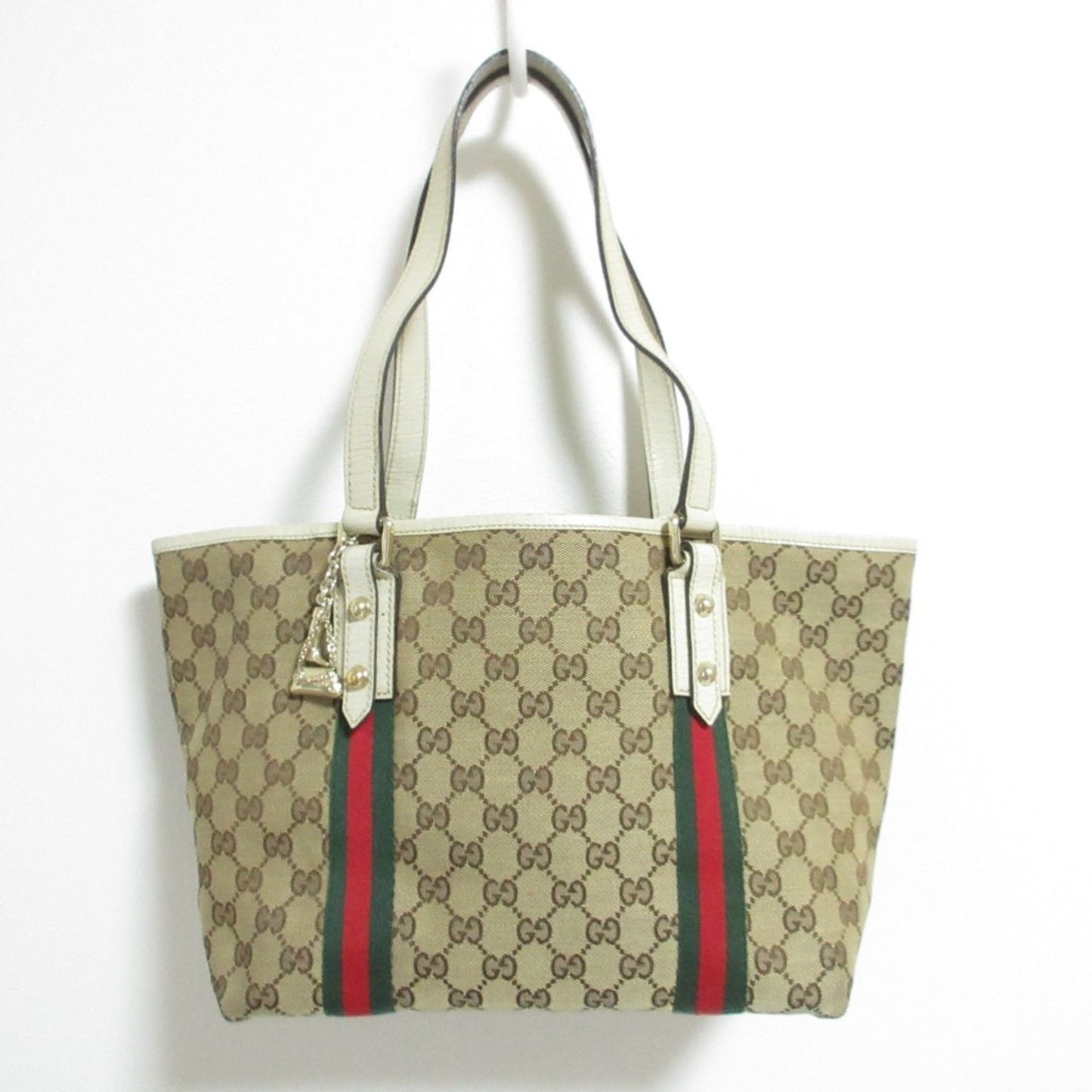 Gucci Gg Canvas Beige Gg Canvas Tote Bag ( )