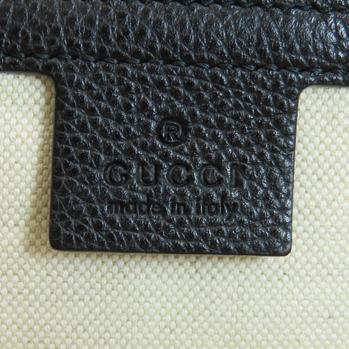 Gucci Black Leather Backpack ( )
