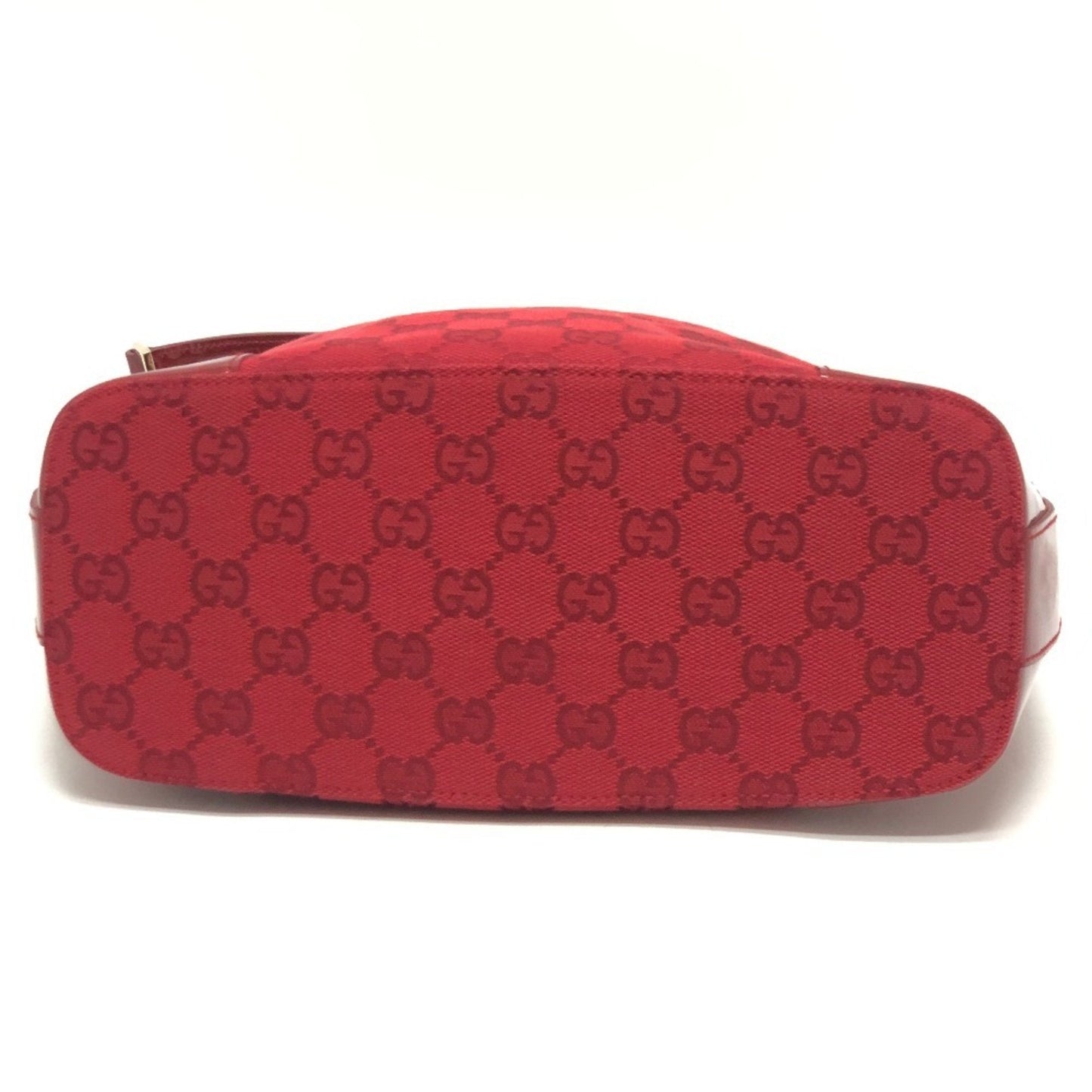 Gucci Gg Canvas Red Color Gg Canvas Handbag Shoulder Bag ( )