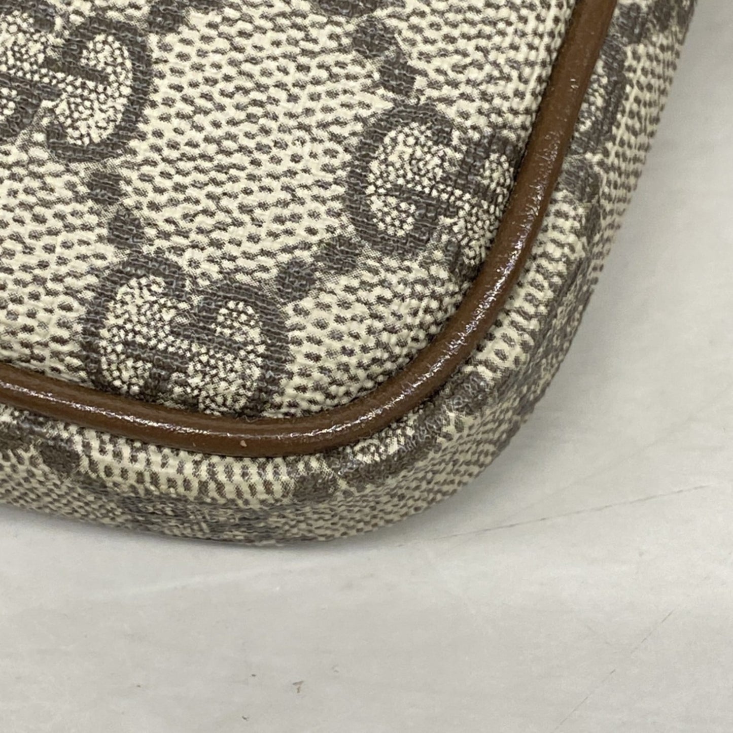 Gucci Brown Pvc Shoulder Bag ( )