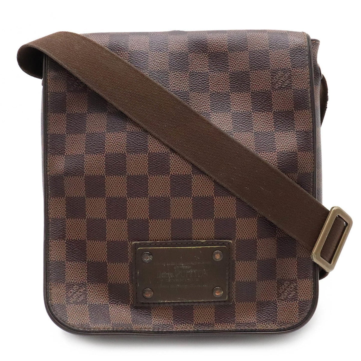 LOUIS VUITTON Damier Brooklyn PM Shoulder Bag N51210