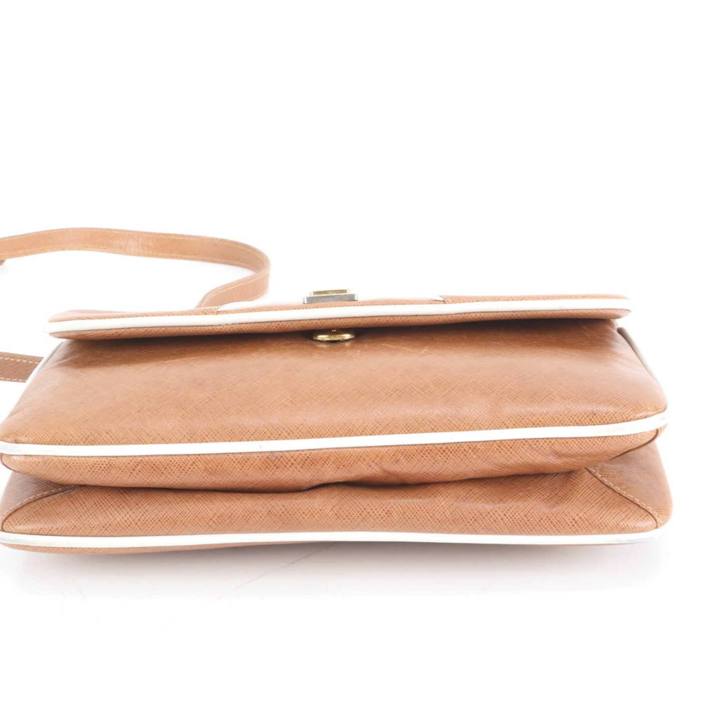 Gucci Brown Leather Shoulder Bag ( )
