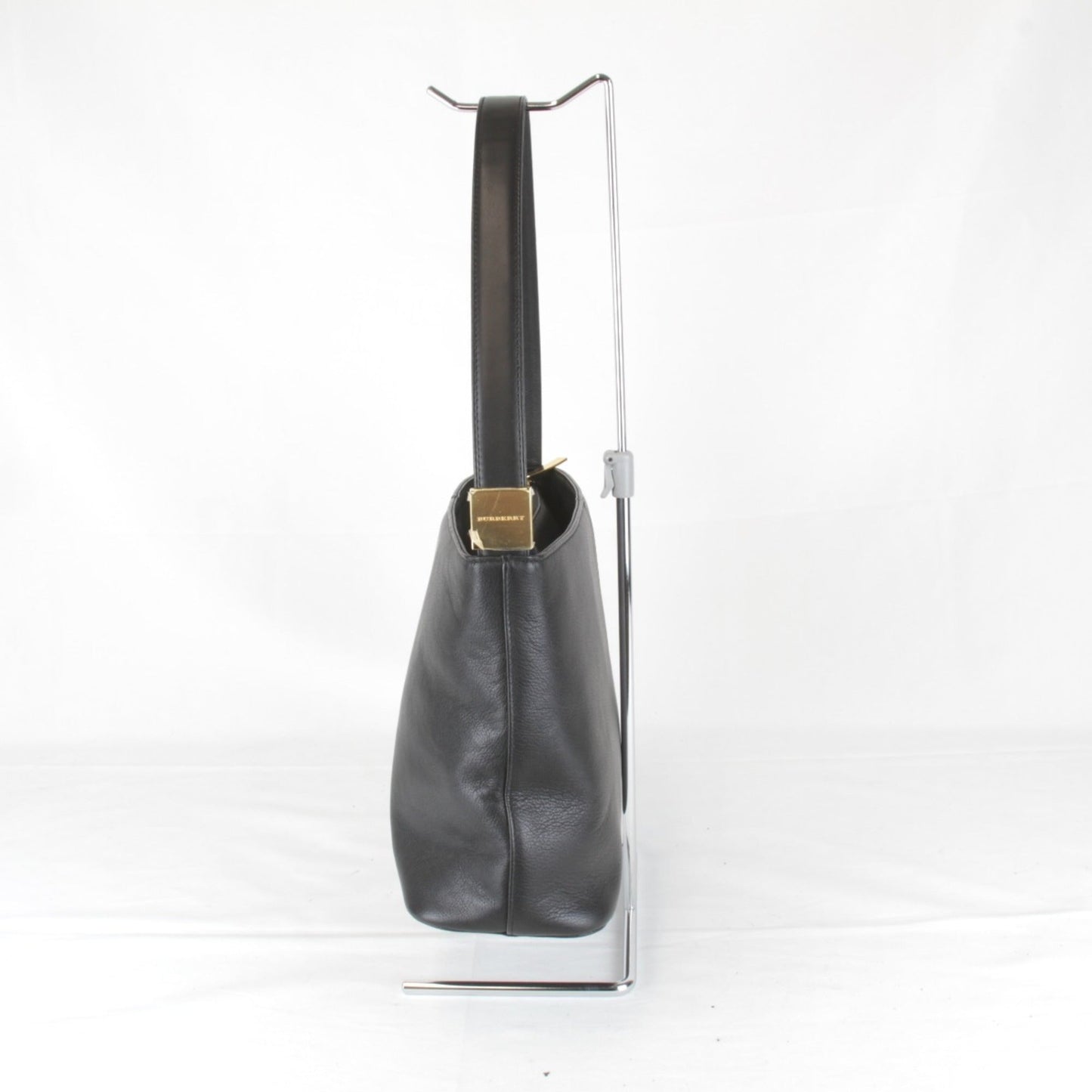 Burberry Black Leather Shoulder Bag ( )