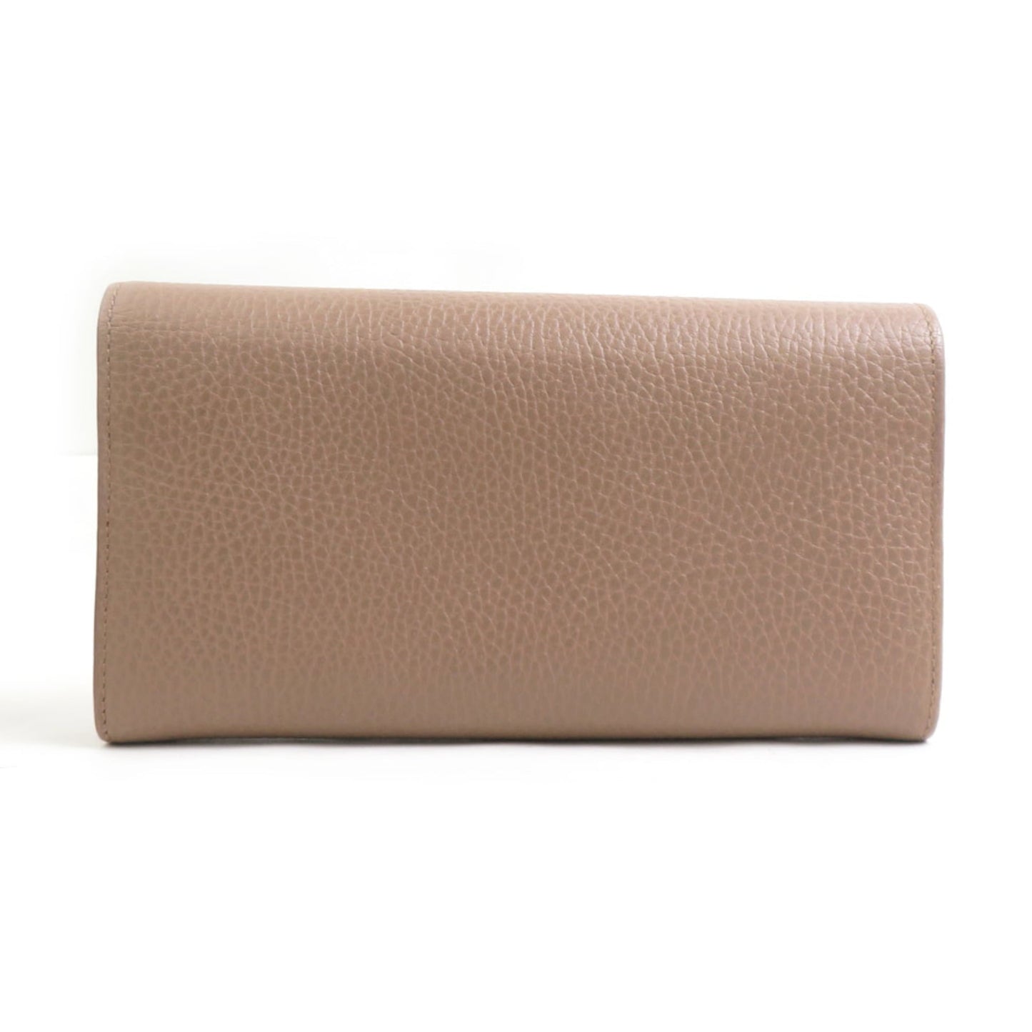Gucci Beige Leather Long Wallet (Bi-Fold) ( )