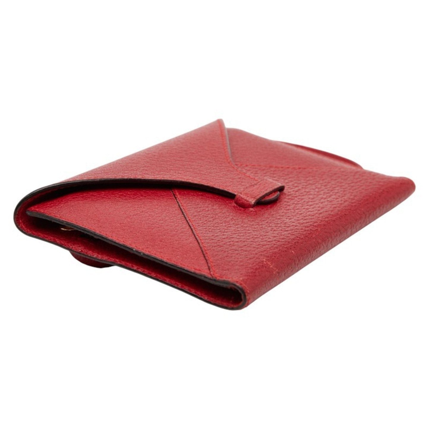 Gucci Red Color Leather Chain/Shoulder Wallet ( )
