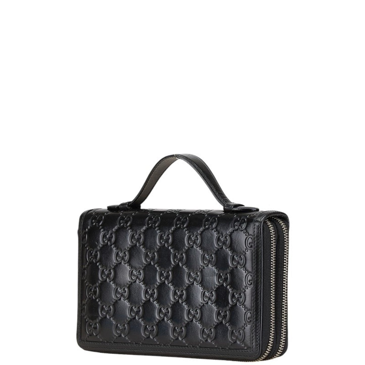 Gucci Black Leather Long Wallet (Bi-Fold) ( )