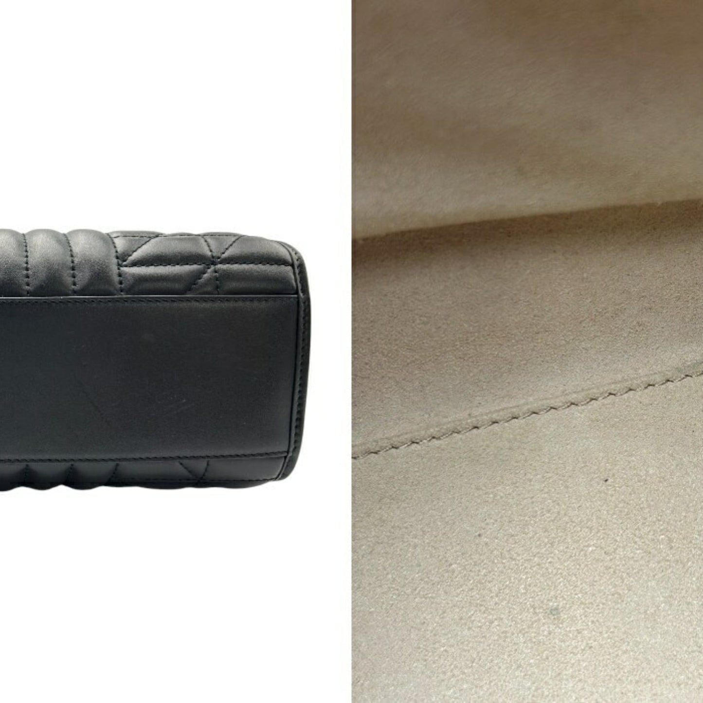 Gucci Gg Marmont Black Leather Tote Bag ( )