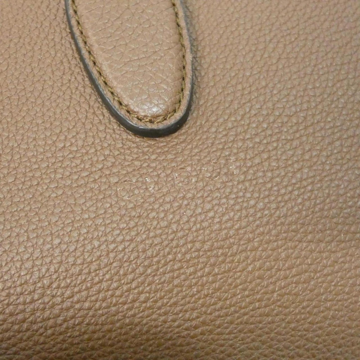 Gucci Light Brown Leather Handbag ( )