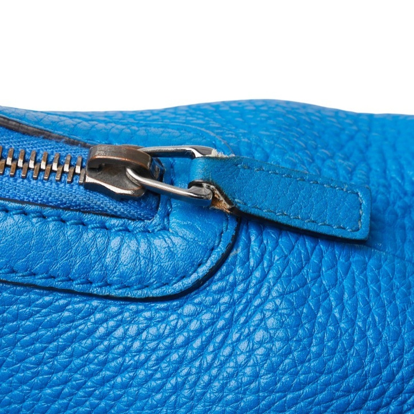 Gucci Blue Leather Handbag Shoulder Bag ( )