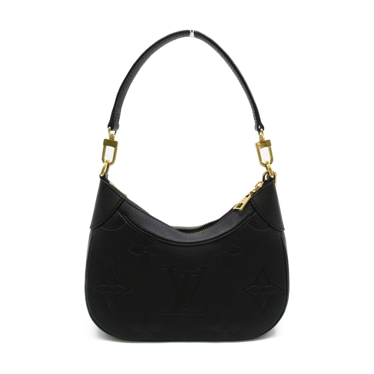 LOUIS VUITTON Bagatelle NM Shoulder Bag Black Black Monogram empreinte PVC coated canvas