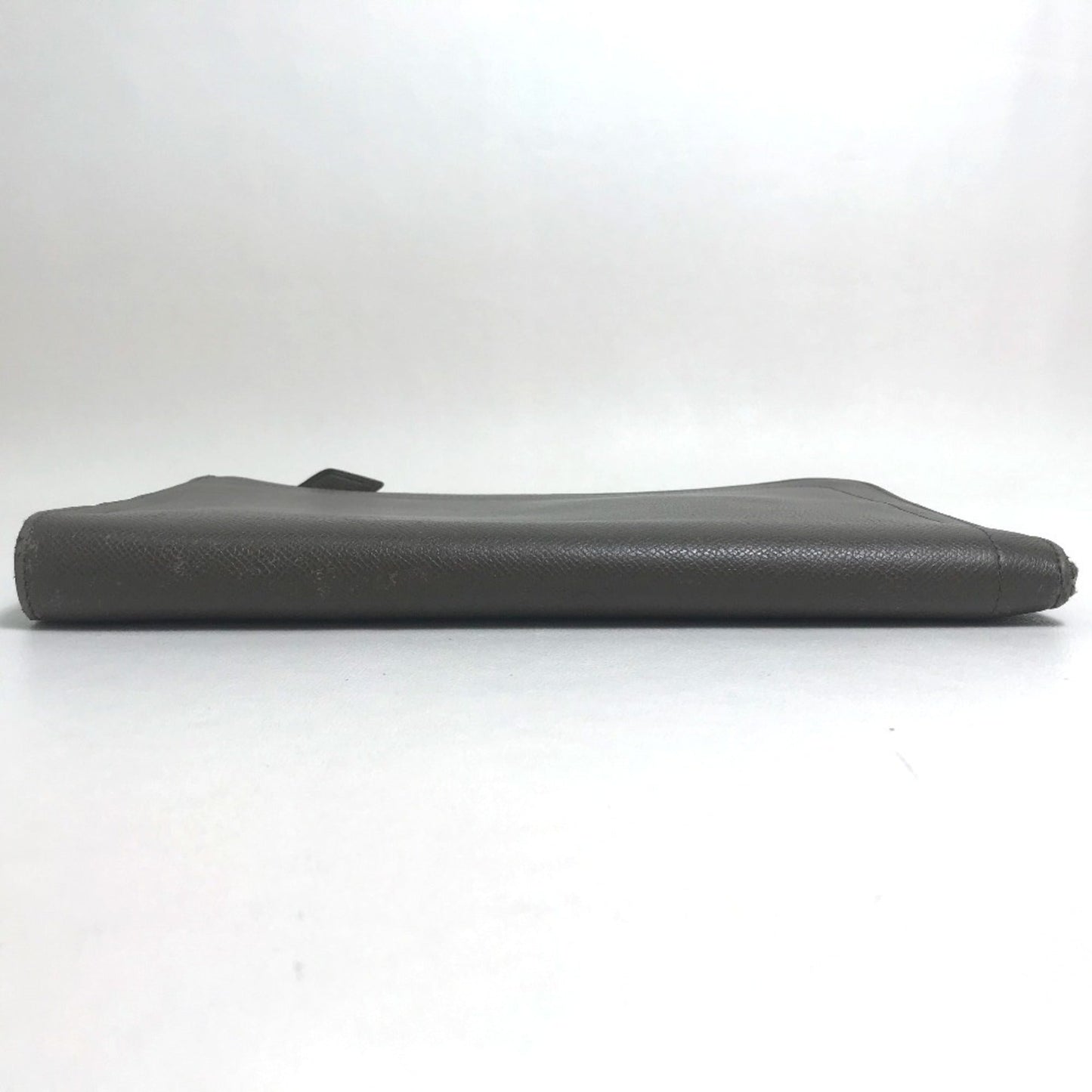 Hermes Kara Etoupe Gray Gray Epsom Leather Clutch Bag ( )
