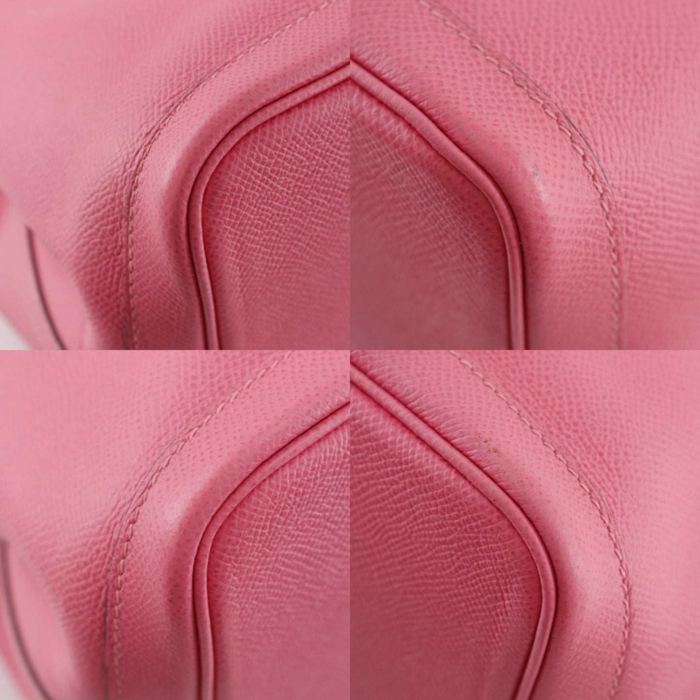 Hermes Pink Epsom Leather Tote Bag ( )