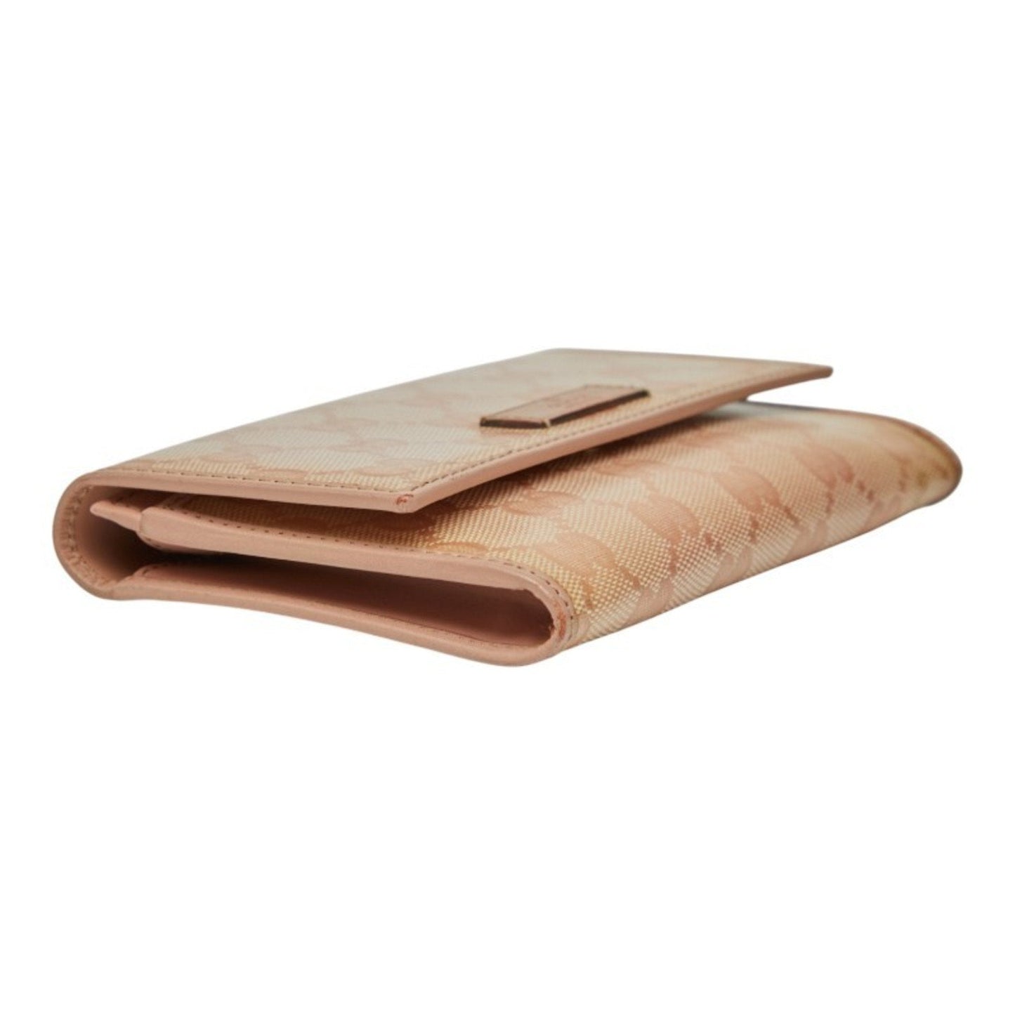 Gucci Pink Pvc Leather Wallet (Bi-Fold) ( )
