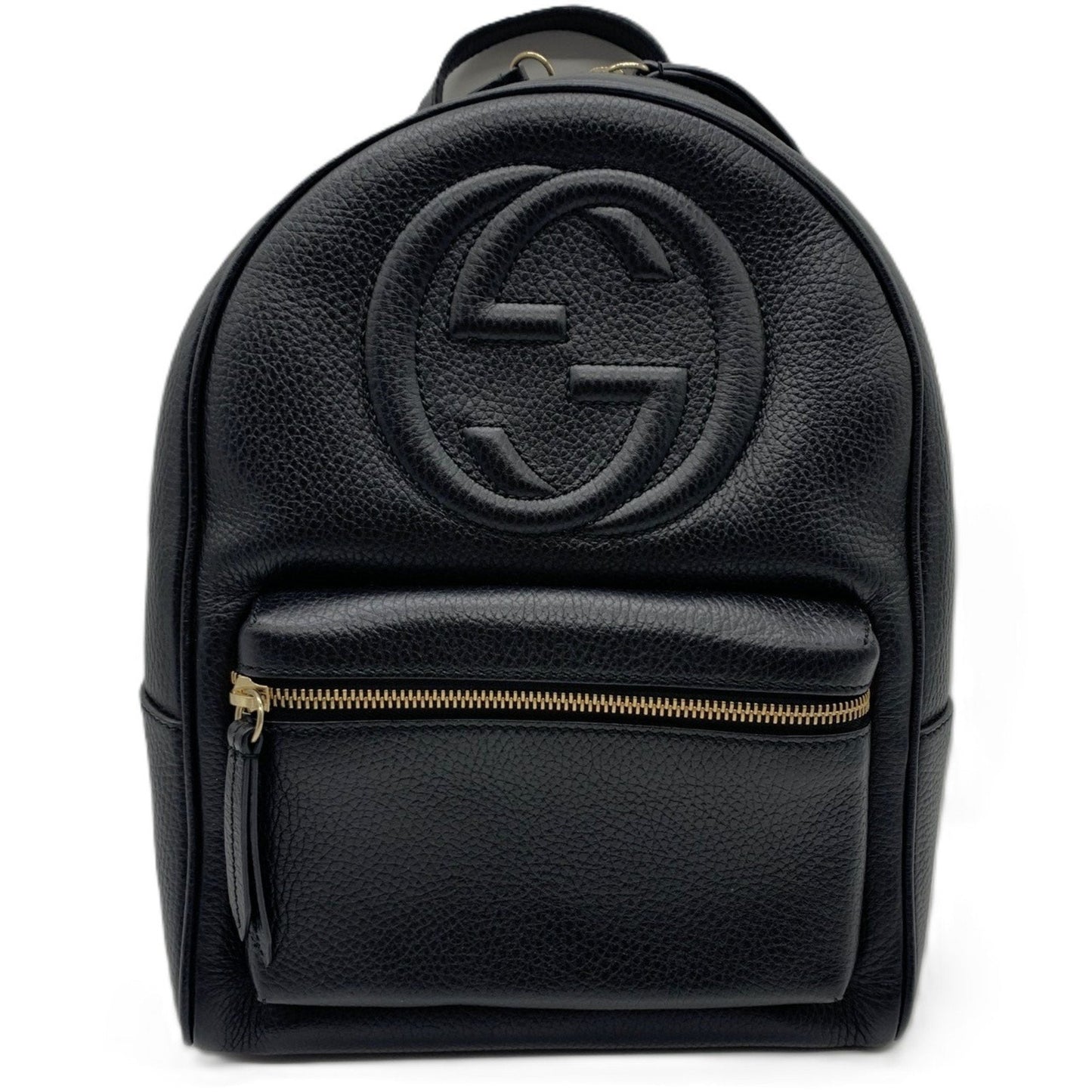 Gucci Black Leather Backpack ( )