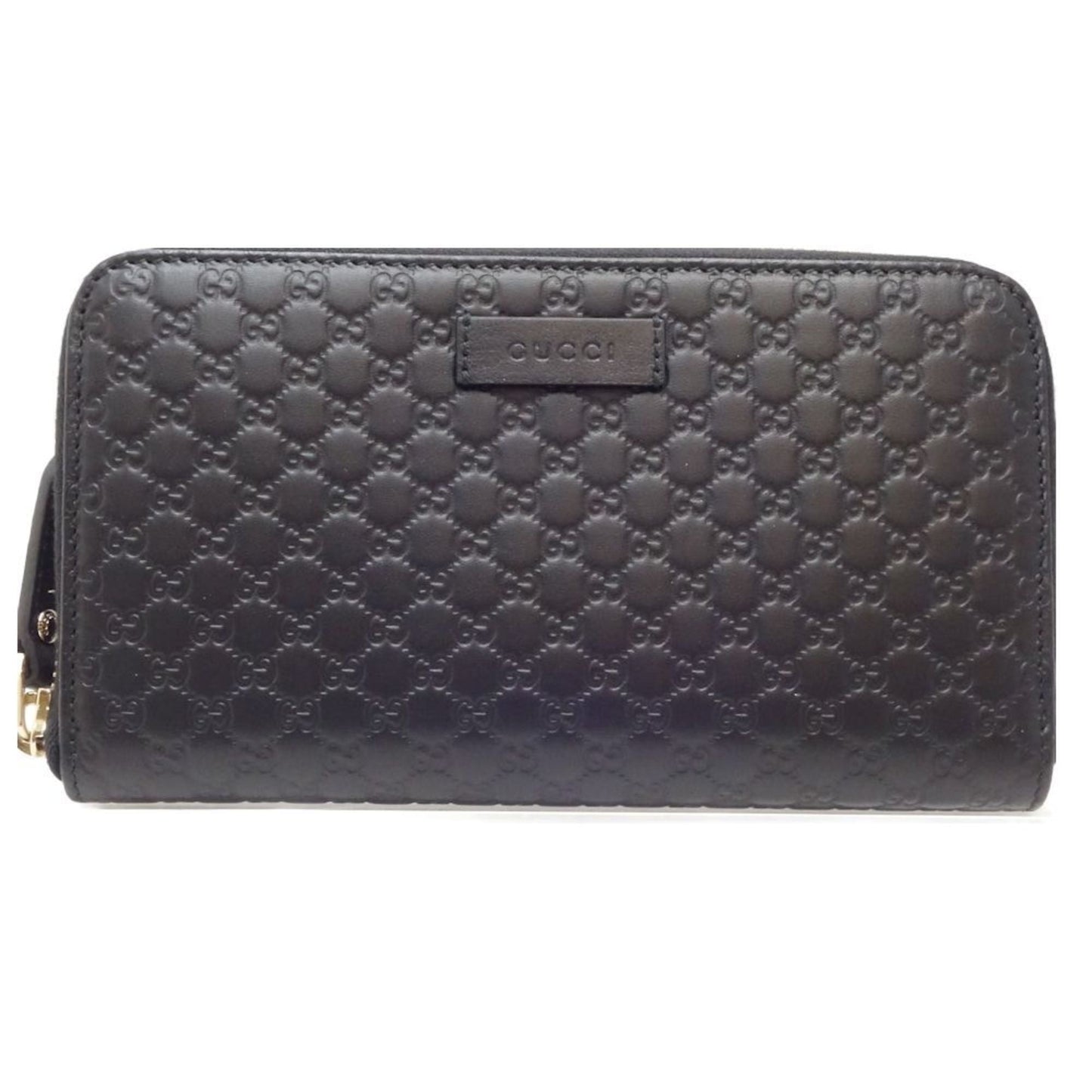 Gucci Black Leather Long Wallet (Bi-Fold) ( )