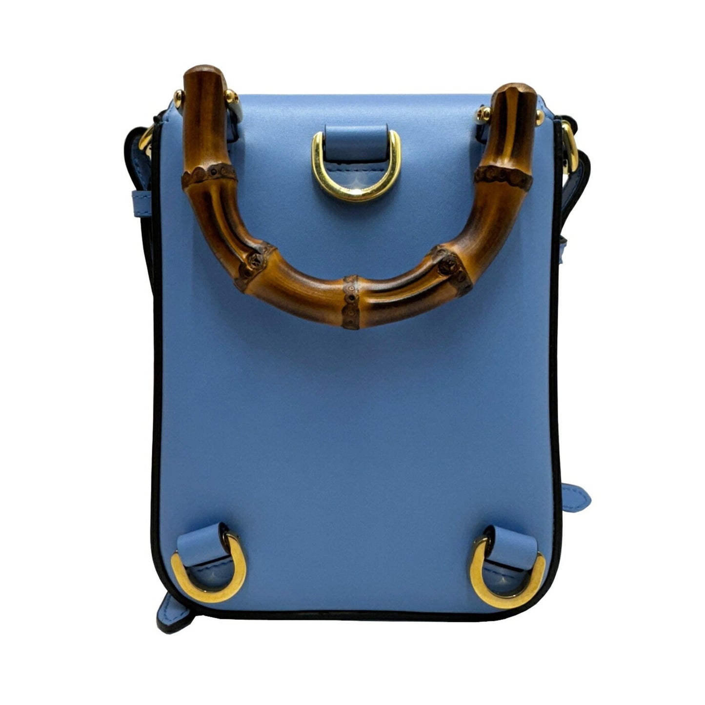 Gucci Light Blue Leather Handbag Shoulder Bag ( )