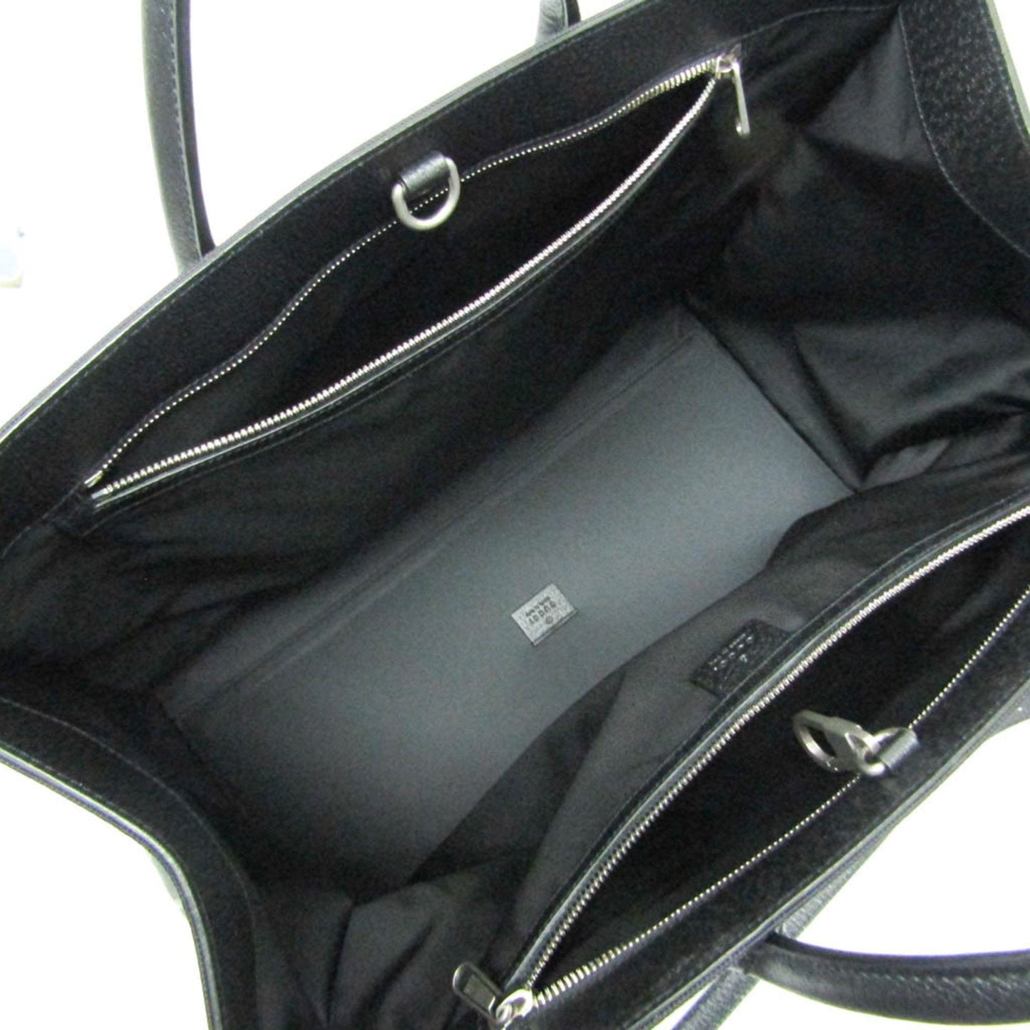Gucci Black Nylon Canvas Leather Handbag Shoulder Bag ( )