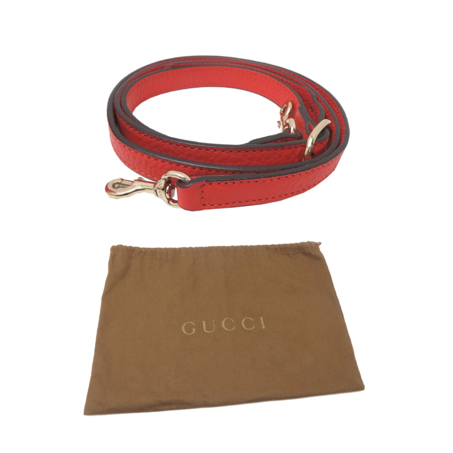 Gucci Orange Leather Handbag ( )