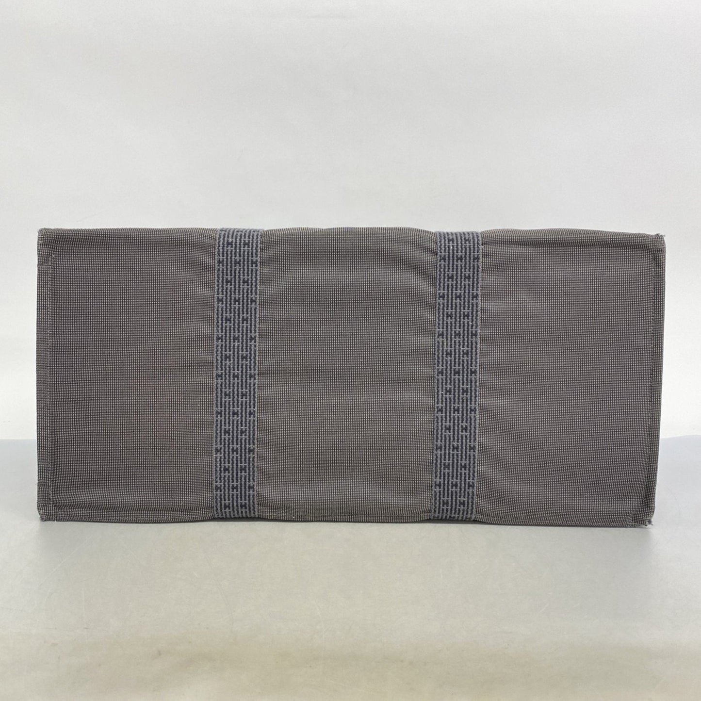 Hermes Gray Canvas Tote Bag ( )