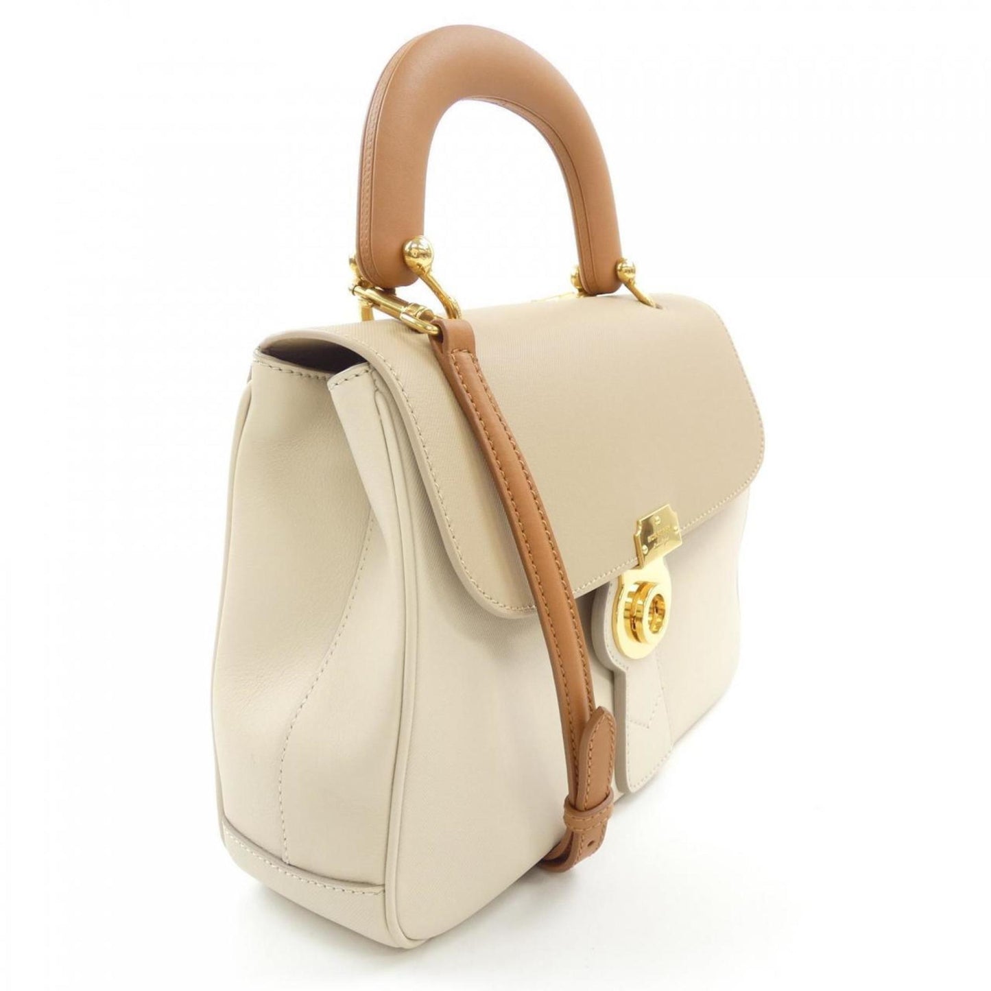 Burberry Beige Handbag ( )