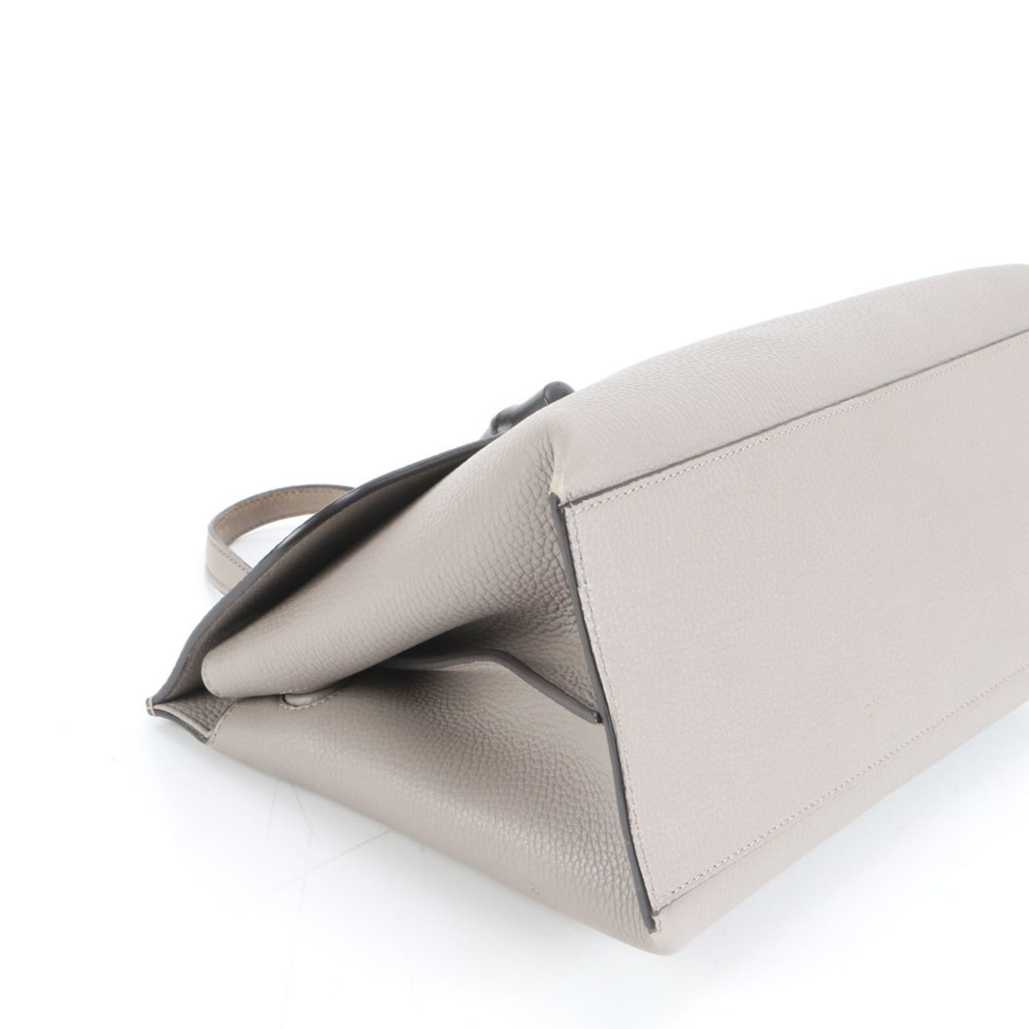 Gucci Gray Leather Handbag ( )