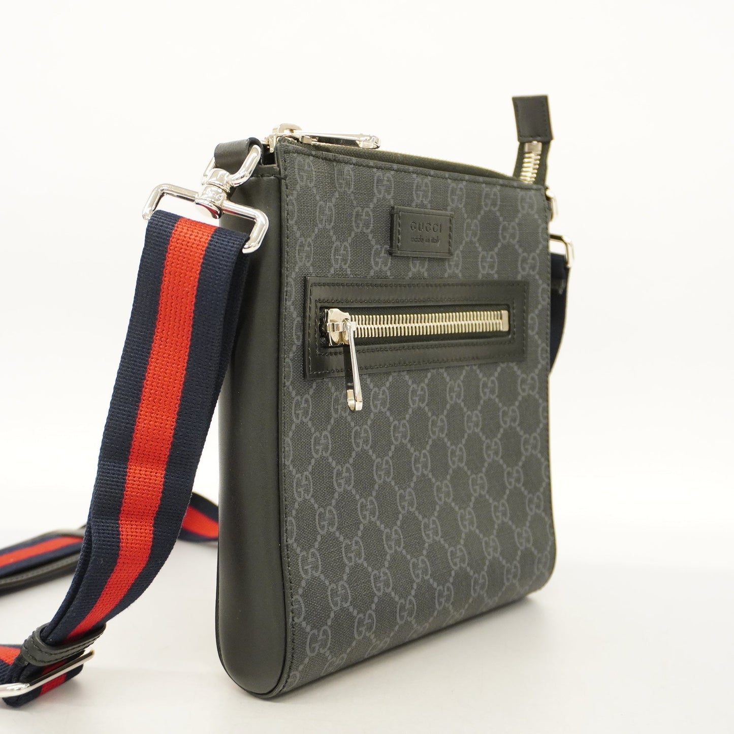 GUCCI Auth  Sherry Line Shoulder Bag 523599 Men's GG Supreme,Leather