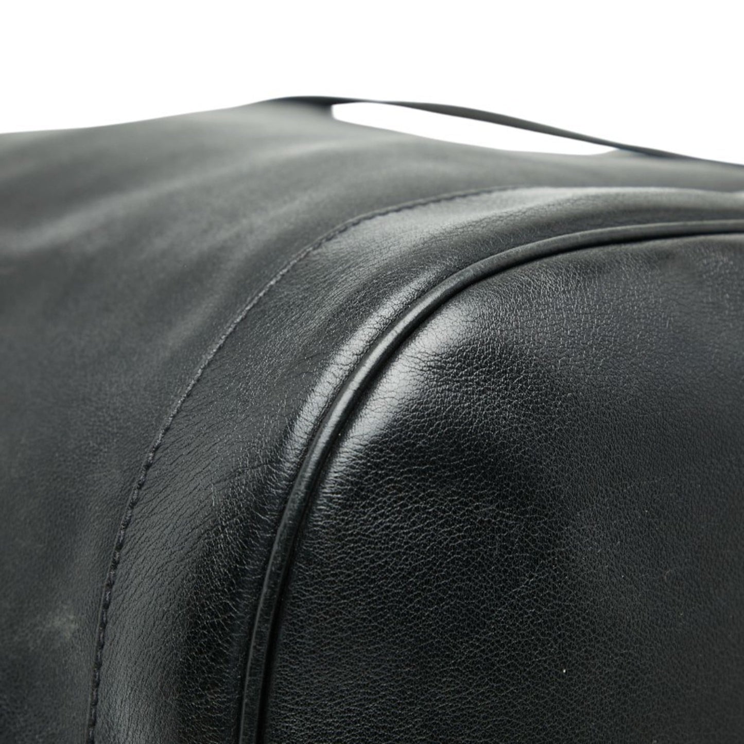Gucci Black Leather Shoulder Bag Sling Bag ( )