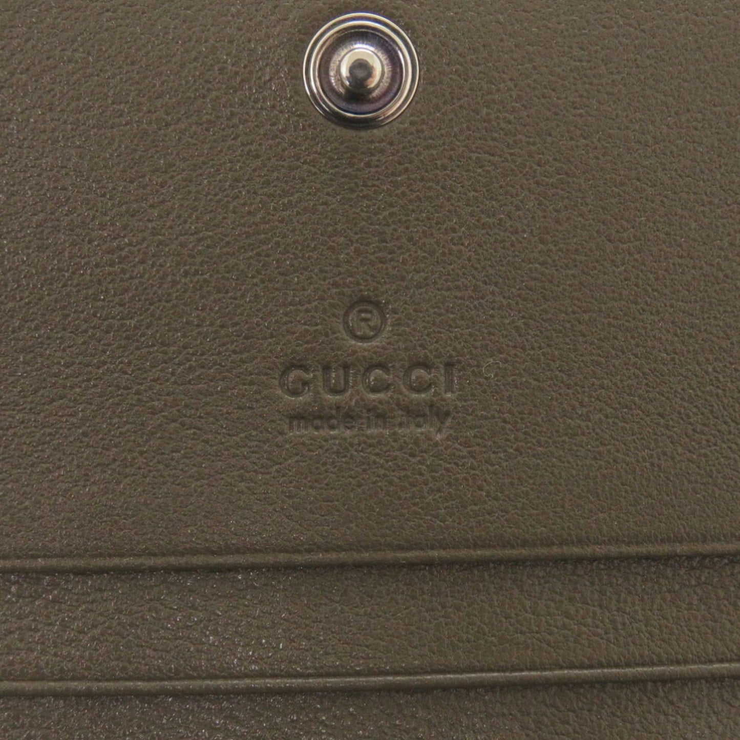 Gucci Brown Leather Wallet (Bi-Fold) ( )