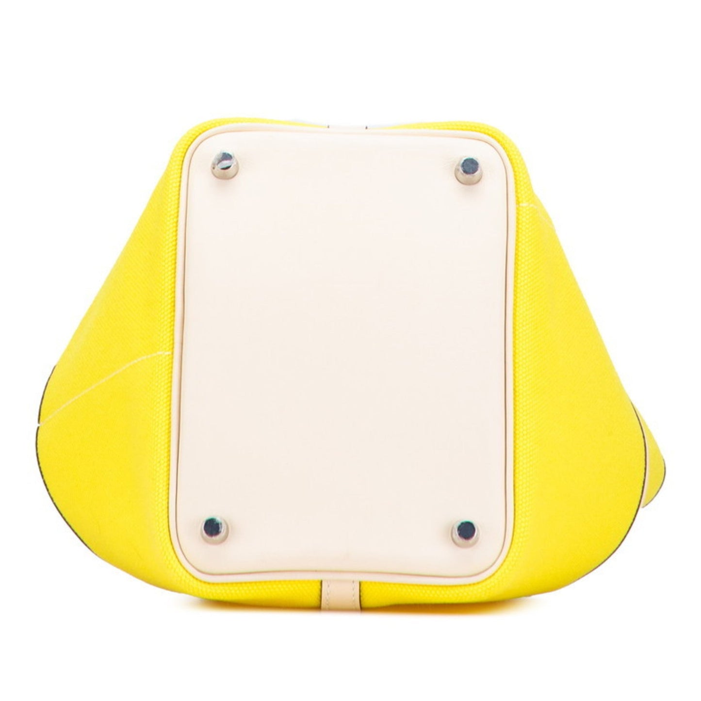 Hermes Picotin Ivory Yellow Swift Leather Handbag ( )