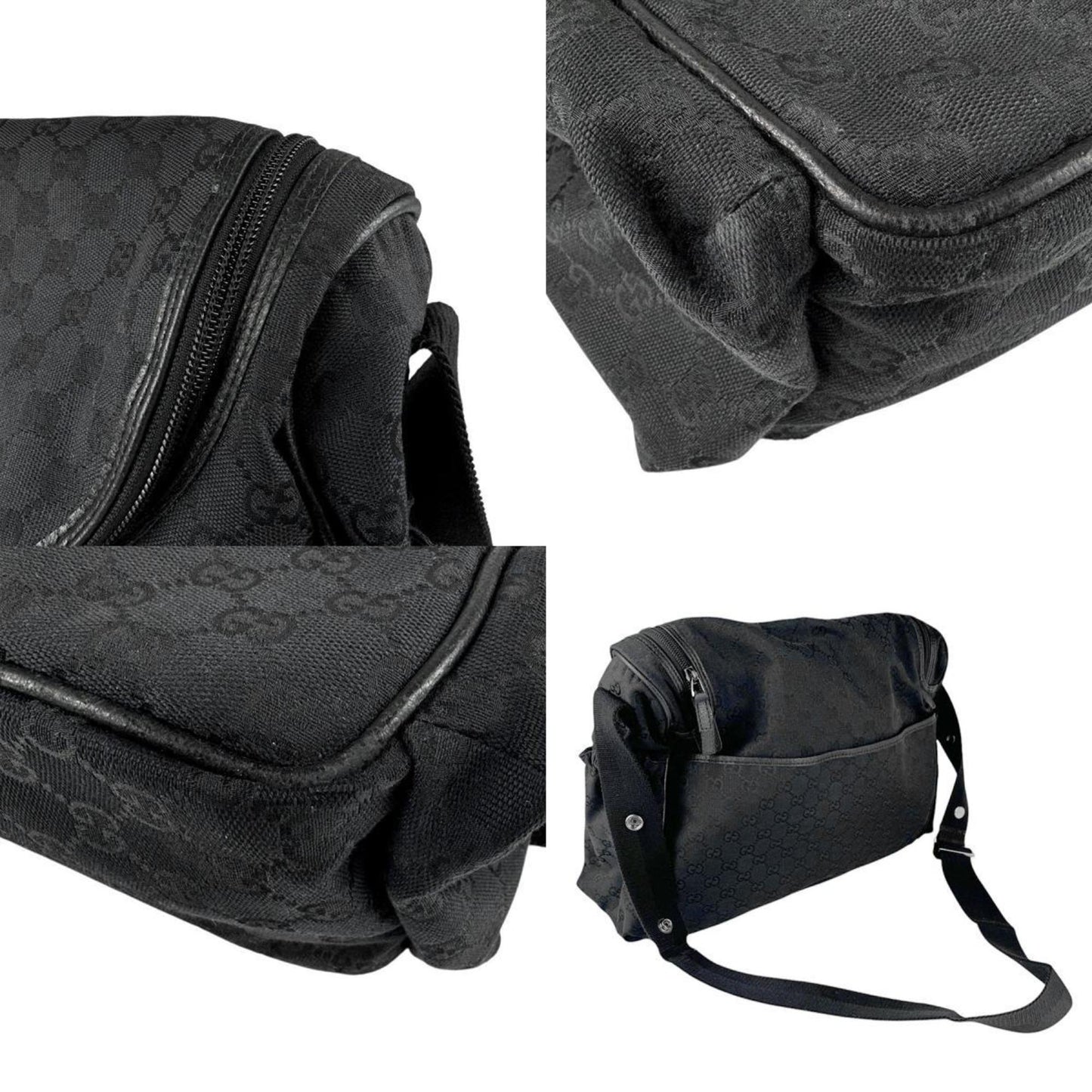 Gucci Canvas Shoulder Bag