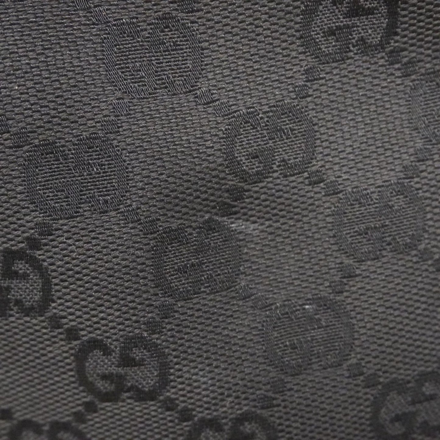 Gucci Black Canvas Tote Bag ( )