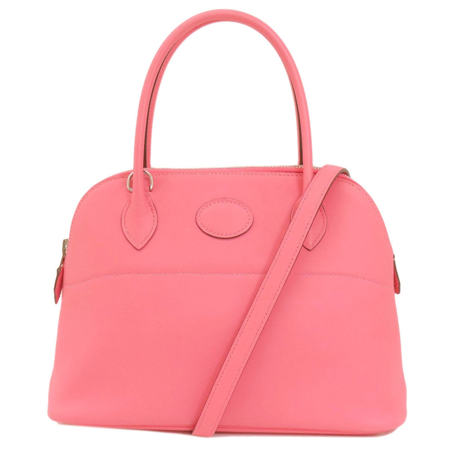Hermes Pink Swift Leather Handbag Shoulder Bag ( )