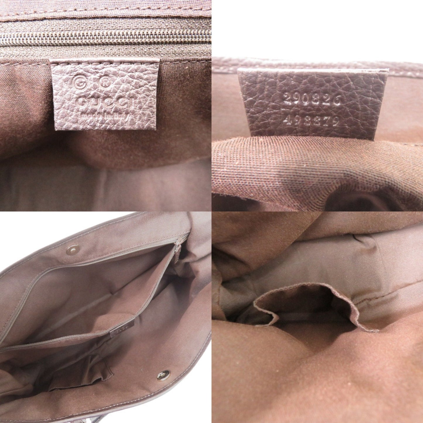 Gucci Gg Canvas Brown Gg Canvas Tote Bag ( )
