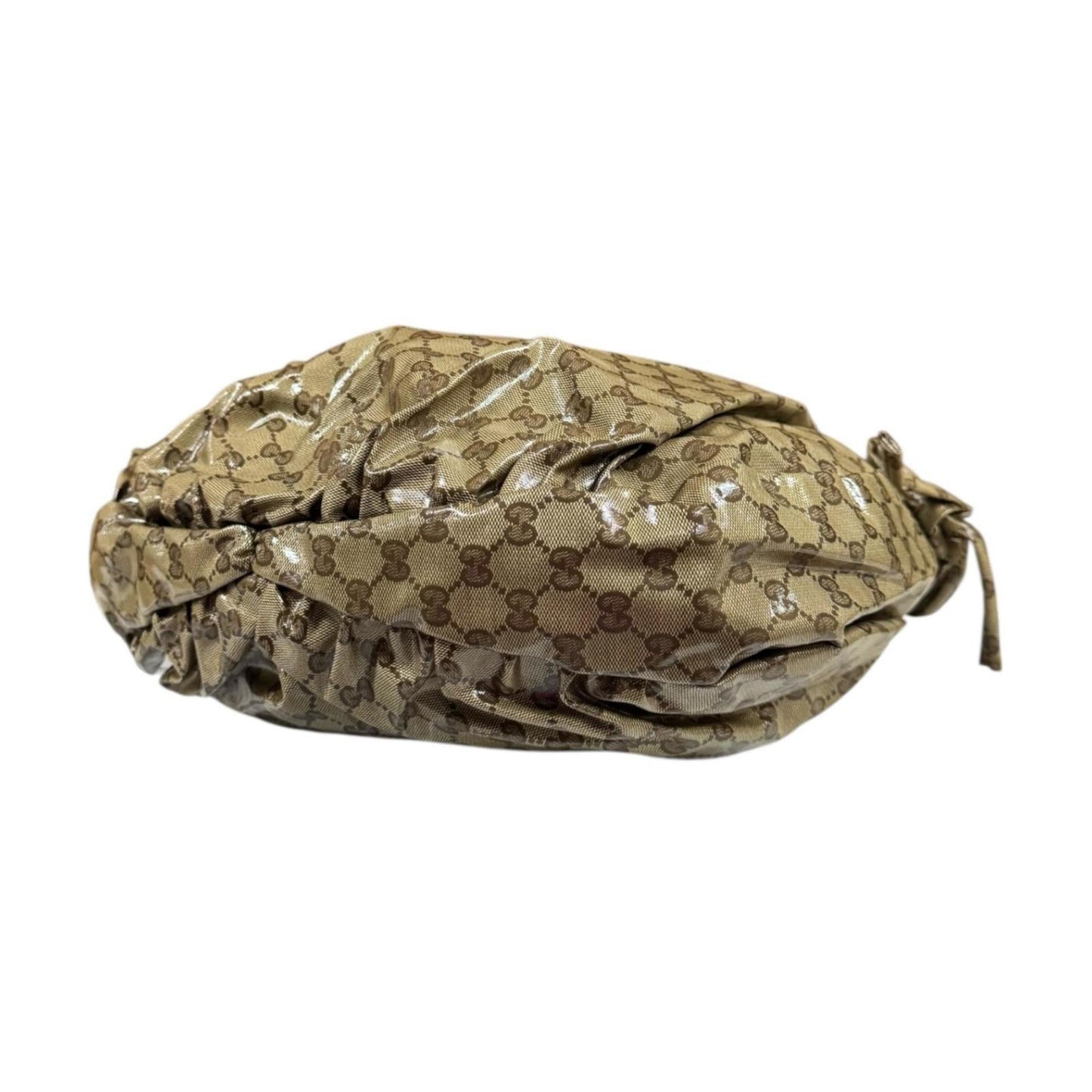 Gucci Beige Gg Crystal Handbag ( )