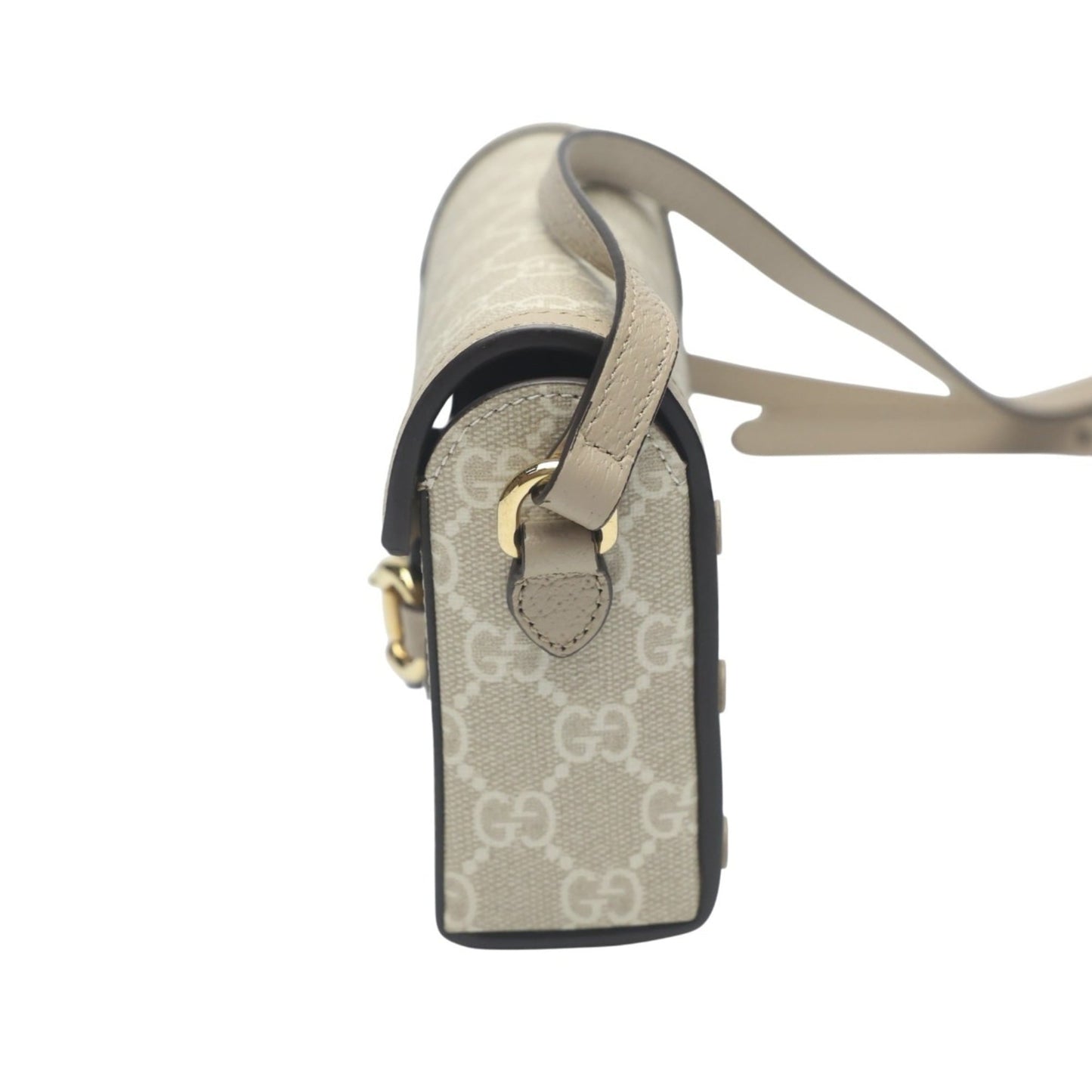 Gucci Beige Pvc Shoulder Bag ( )
