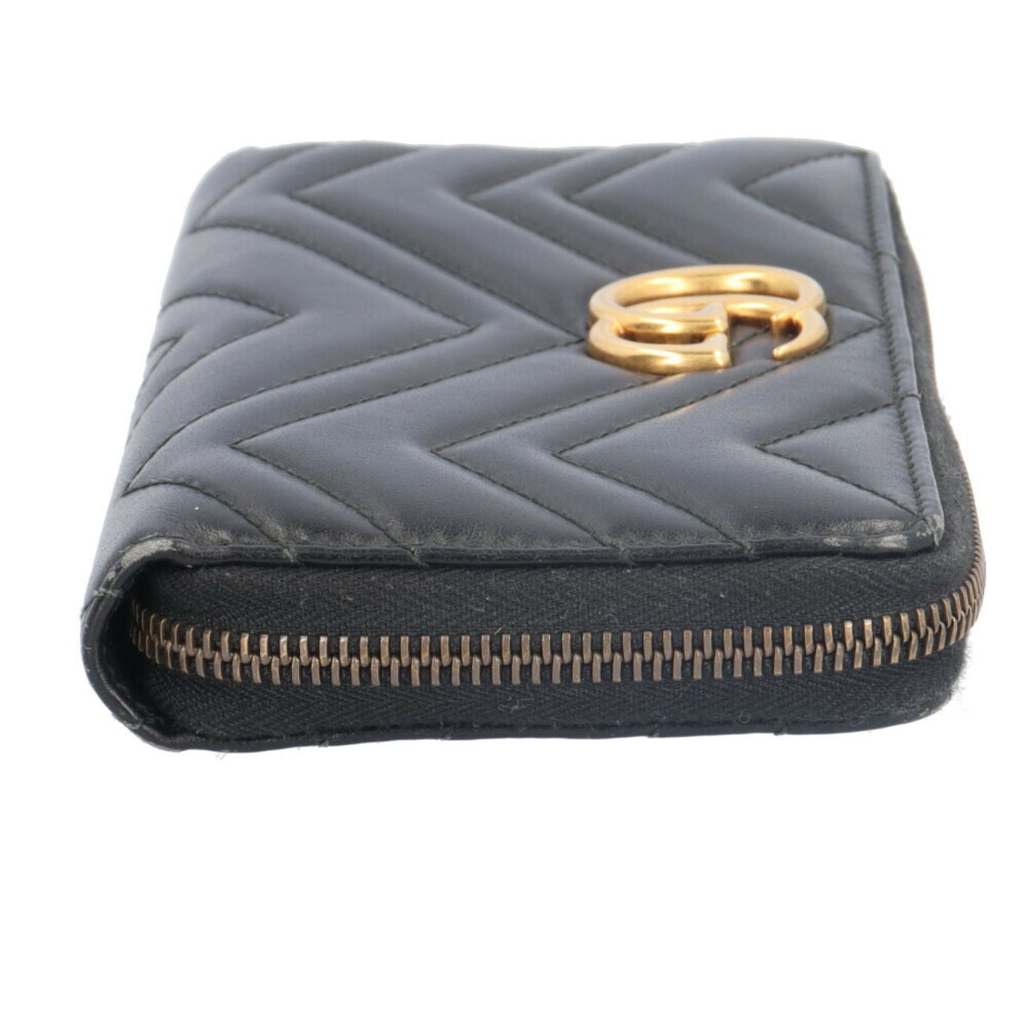 Gucci Black Leather Coin Purse/Coin Case ( )