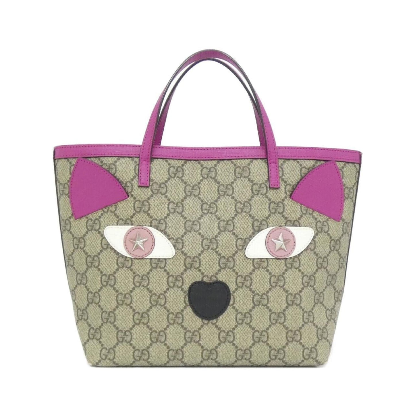 Gucci Beige Gg Supreme Handbag ( )