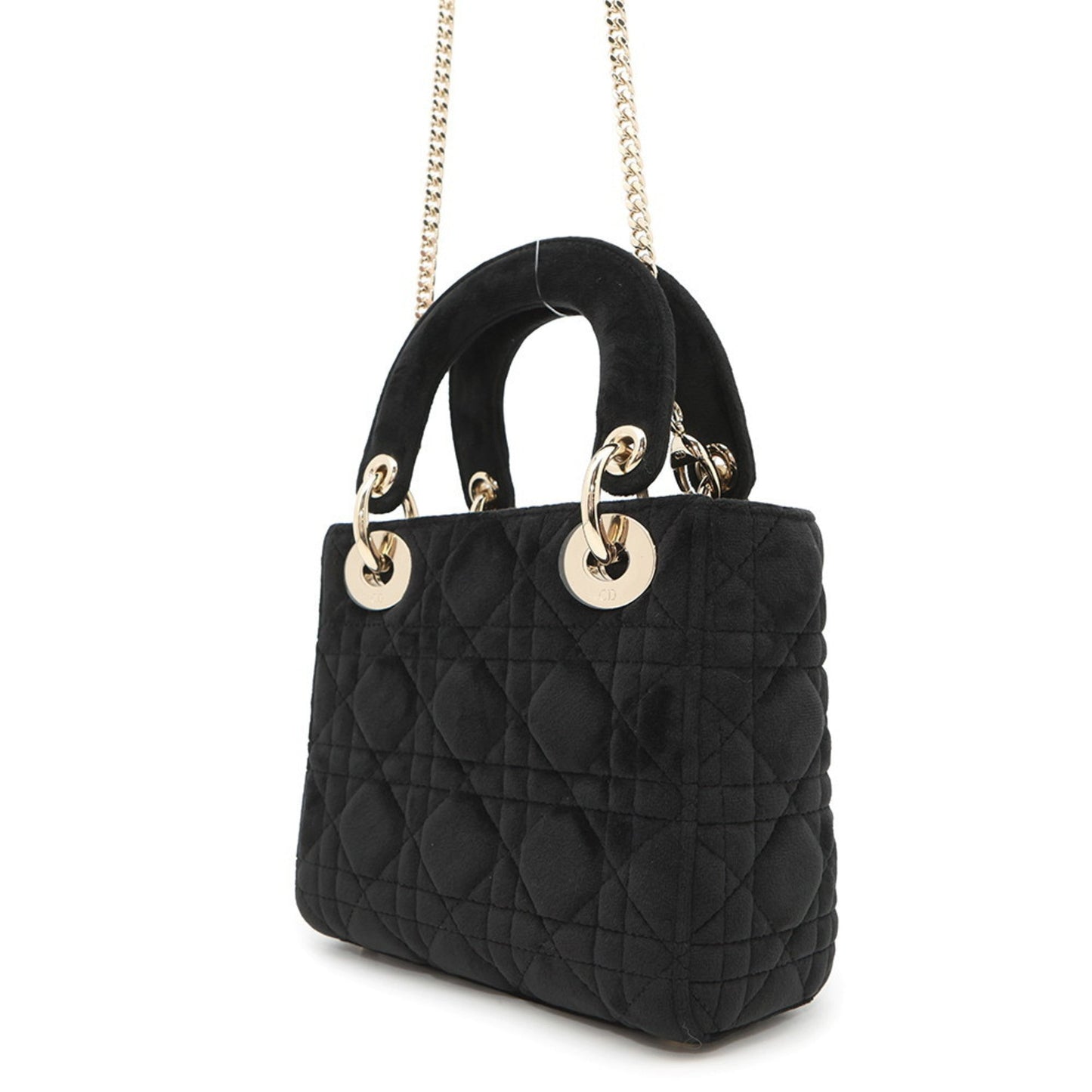 Christian Dior Black Leather Handbag ()