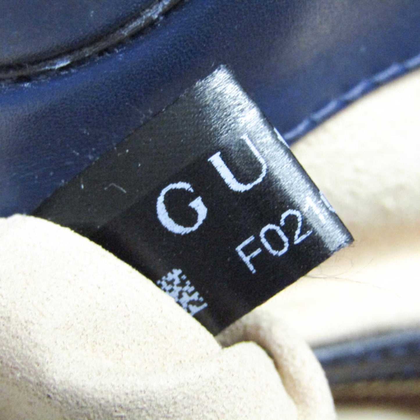 Gucci Guccissima Blue Leather Handbag Shoulder Bag ( )