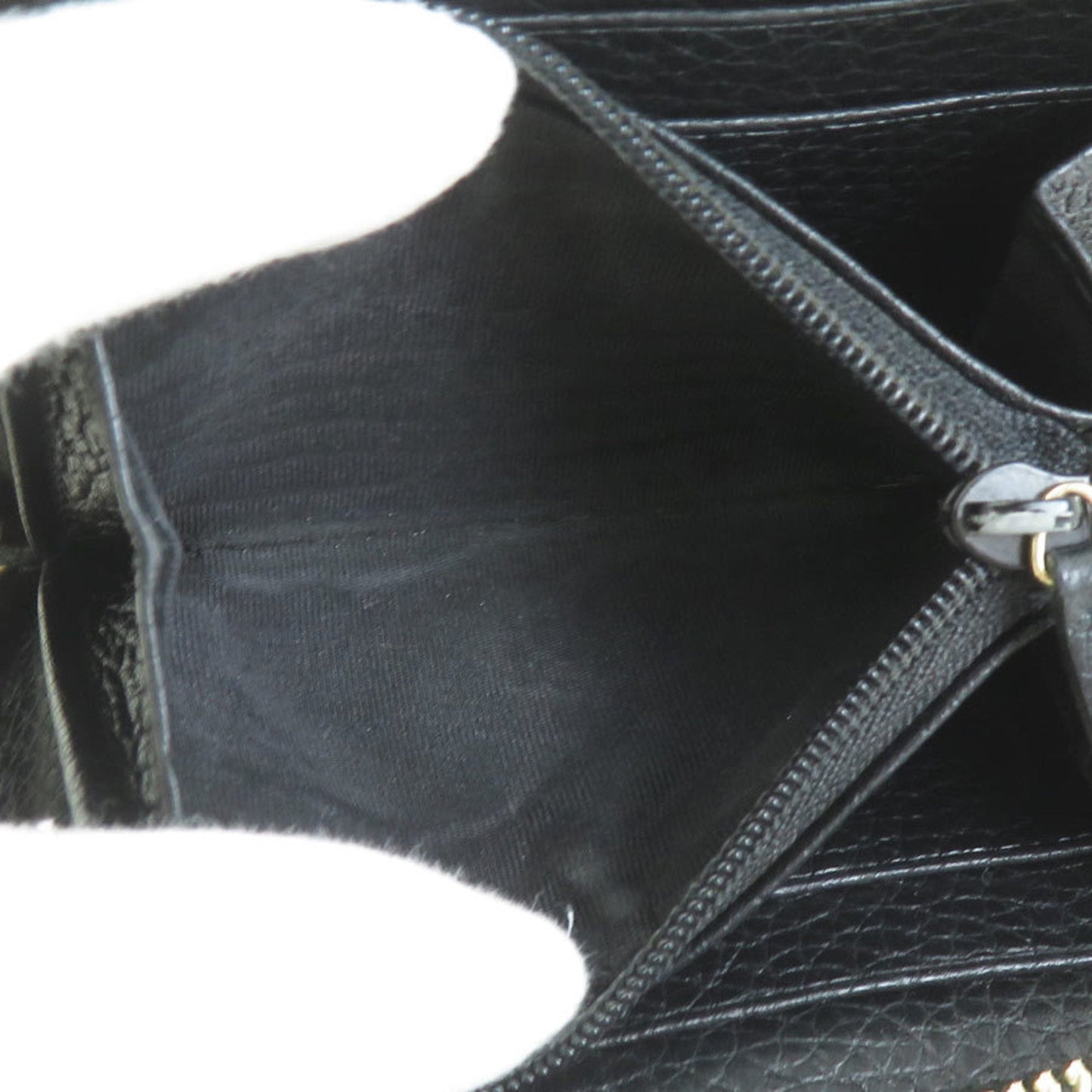 Gucci Black Leather Coin Purse/Coin Case ( )
